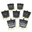 Used Lot of 7 Omron D2D-3104 Door Interlock Power Switches, 16A DPST-NO, 3mm Min Gap