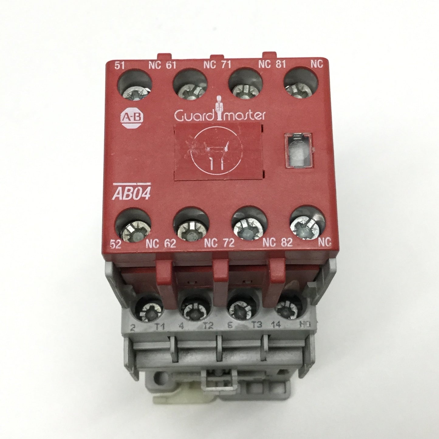 Used Allen Bradley 100S-C23EJ14BC Safety Contactor 23A, 3-Pole+NO, 24VDC w/4NC Aux