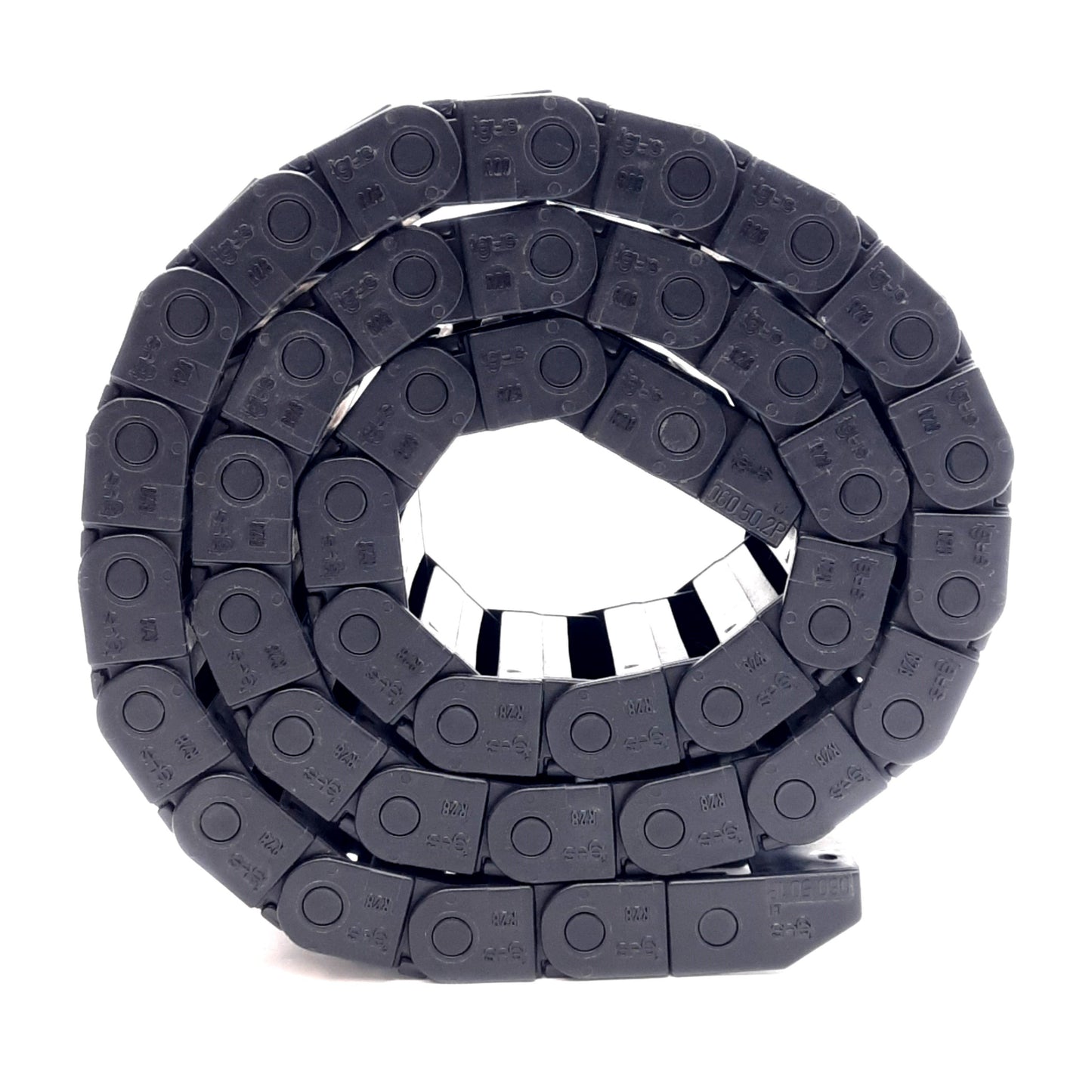 Used Igus 07.50.028 Energy Chain 28mm Bending Radius 50x10mm Inner 32in Long