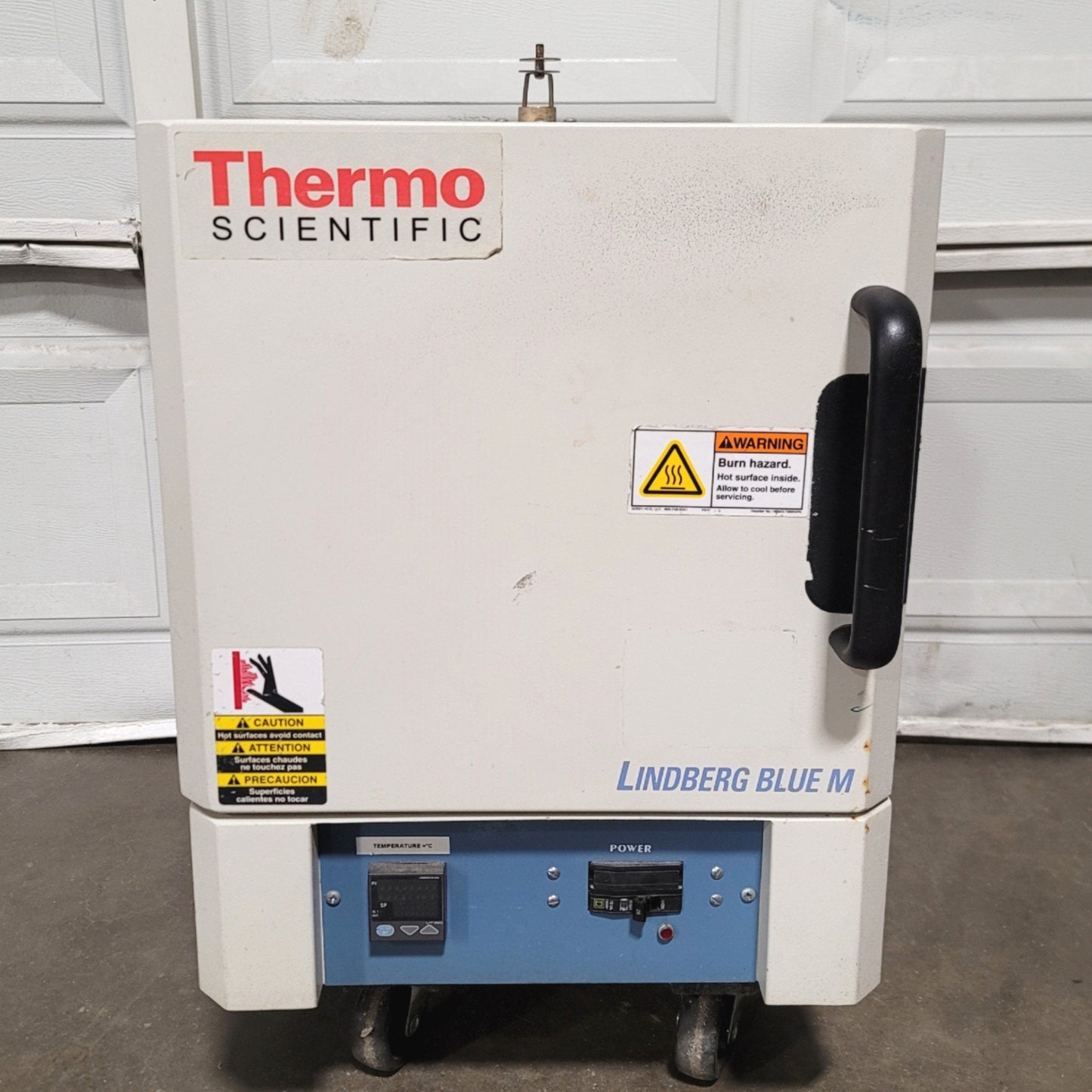 Used Lindberg Blue M BF51766A-1 Moldatherm Box Furnace 5.3L Cap 100-1100°C 120VAC 15A