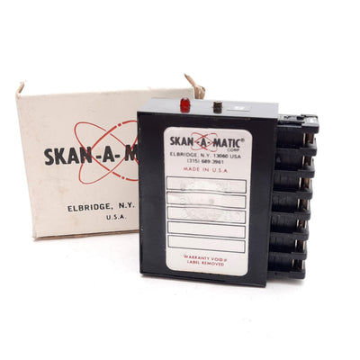 New Skan-A-Matic T32001 Photoelectric Amplifier, 5VDC Input, 7x Screw Terminals