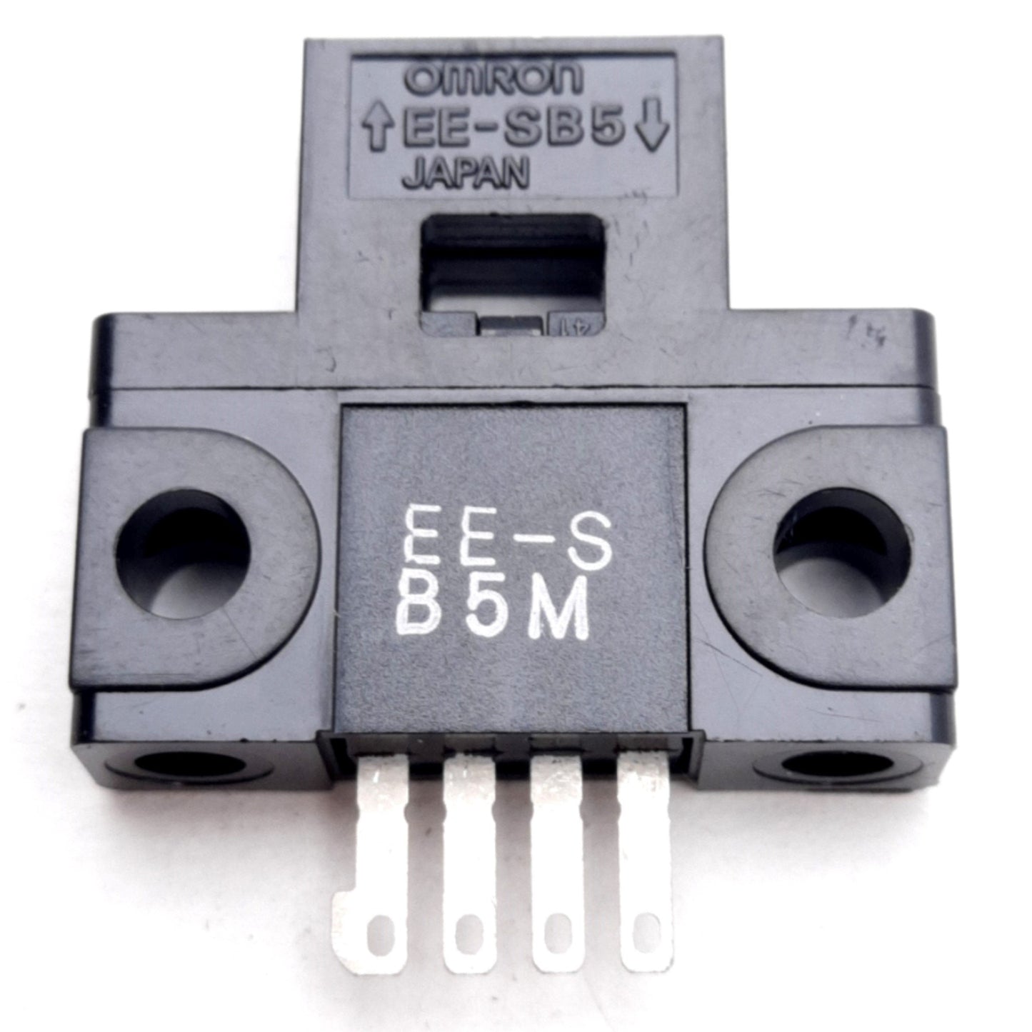 Used Omron EE-SB5M Photomicrosensor, 5-12VDC 36mA, 5mm Sensing Distance, NPN Light-On