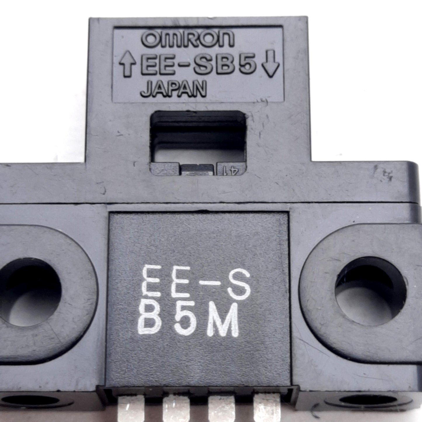 Used Omron EE-SB5M Photomicrosensor, 5-12VDC 36mA, 5mm Sensing Distance, NPN Light-On