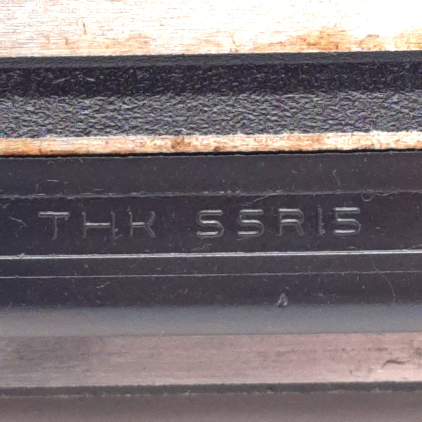 Used THK SSR15XW2+400L Dual Carriage Slide Rail, 400mm Long, 56.9x34x24mm Carriages