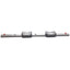 Used THK SSR15XW2+400L Dual Carriage Slide Rail, 400mm Long, 56.9x34x24mm Carriages