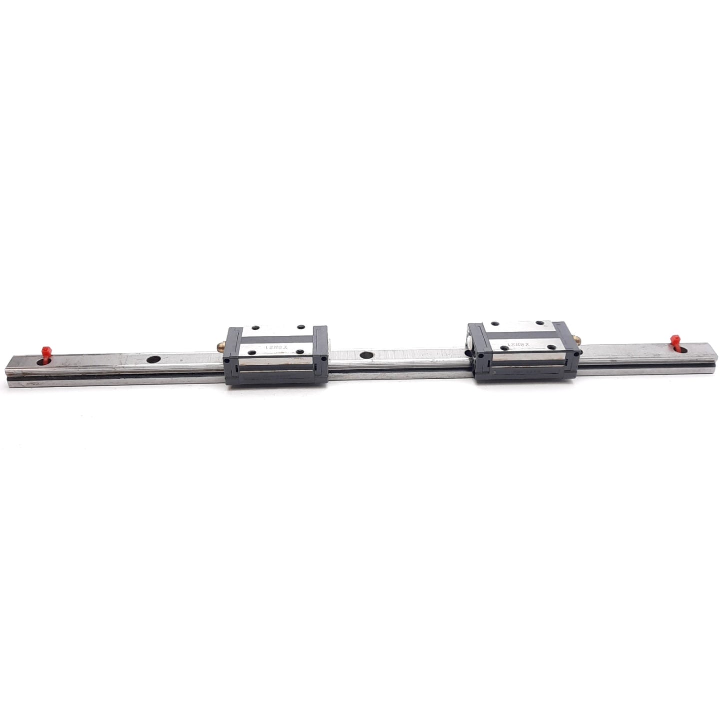 Used THK SSR15XW2+400L Dual Carriage Slide Rail, 400mm Long, 56.9x34x24mm Carriages