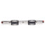 Used THK SR20W2+380L Dual Carriage Slide Rail, 380mm Long, 66.2x42x28mm Carriages