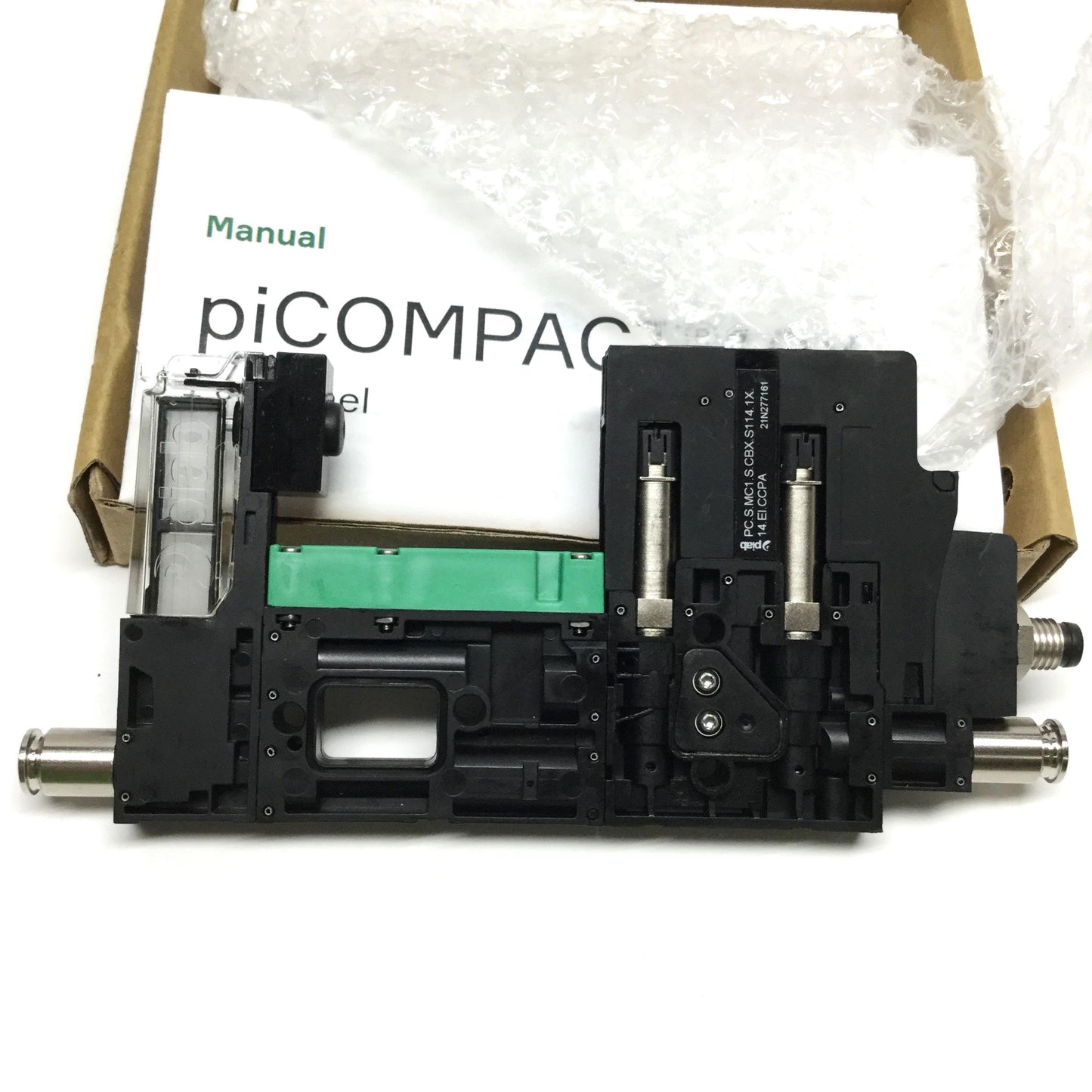 New – Open box Piab PC.S.MC1.S.CBX.S114.1X piCOMPACT 10X Vacuum Generator Ejector Pump 24.8inHg