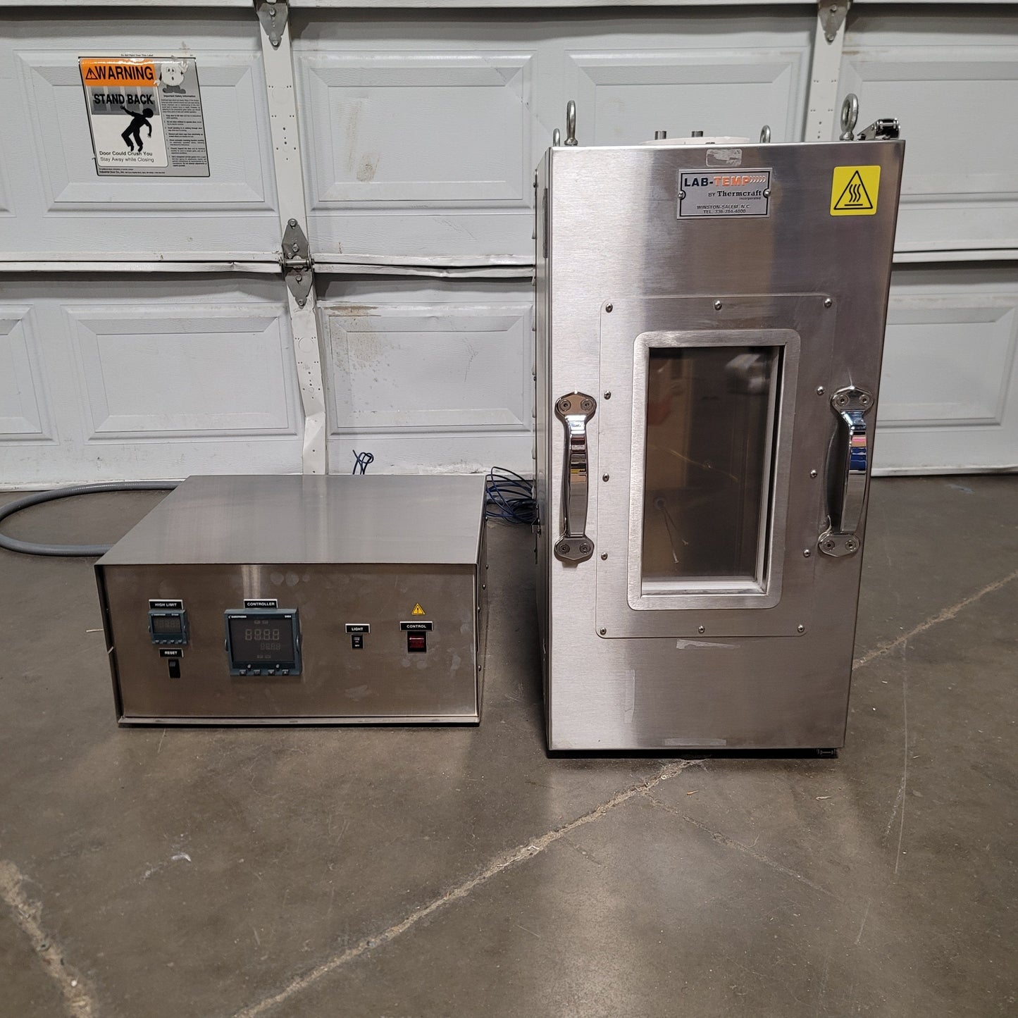 Used Thermcraft LBO-24-10-10-11-5001 Medium Range Lab Oven -200 To 600°F 208-230V 1Ph