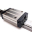 Used NSK LS20-380 Dual Carriage Linear Slide Rail, 380mm, 65.2x42x28mm Carriages