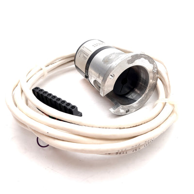 Used Dynamics Research Corp C153/421-1000-120CBV Encoder ø0.250in Shaft 5VDC 1000ppr