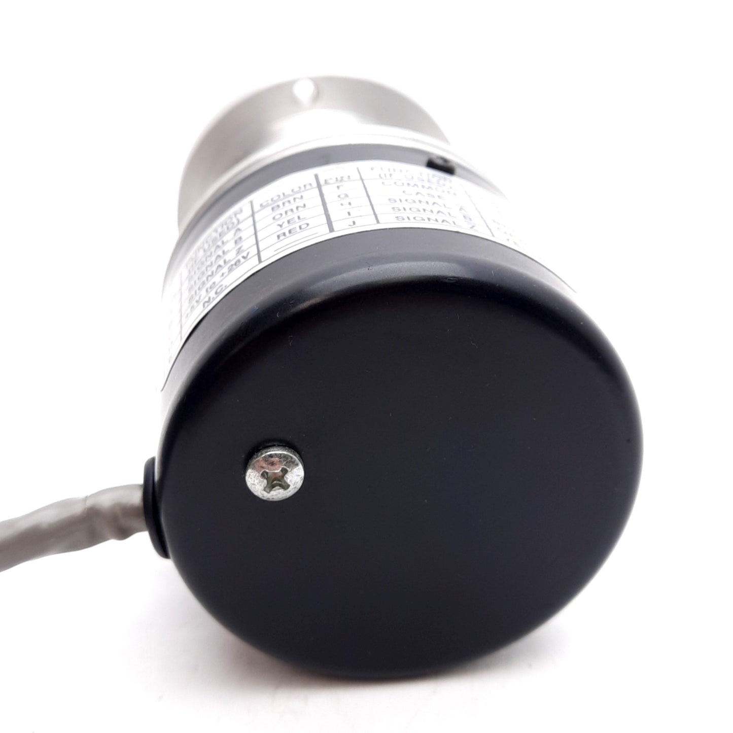 Used Dynapar EC2350001953 Rotary Encoder, ø0.250in Shaft, 5-26VDC, 5000ppr, 2.31in OD