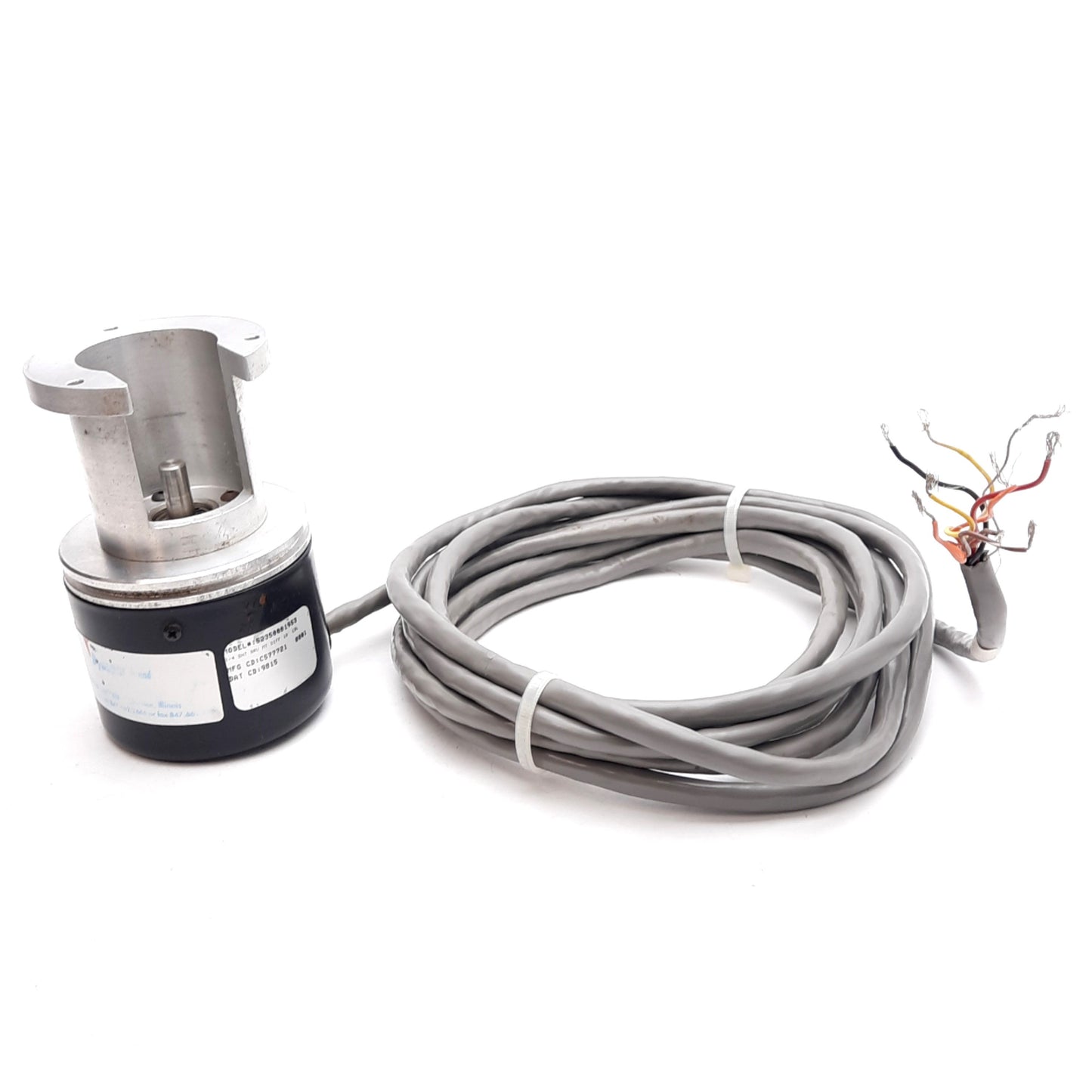 Used Dynapar EC2350001953 Rotary Encoder, ø0.250in Shaft, 5-26VDC, 5000ppr, 2.31in OD