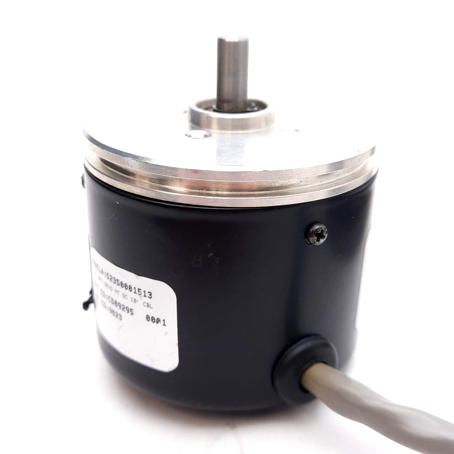 Used Dynapar EC2350001513 Rotary Encoder, 5000ppr, ø1/4in Shaft, 2.31in OD, 5-26VDC