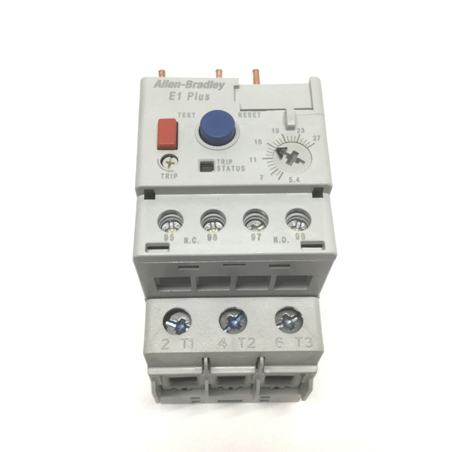 Used Allen Bradley 193-ED1EB Solid State Overload Relay 5.4-27A 3-Phase 600V Max