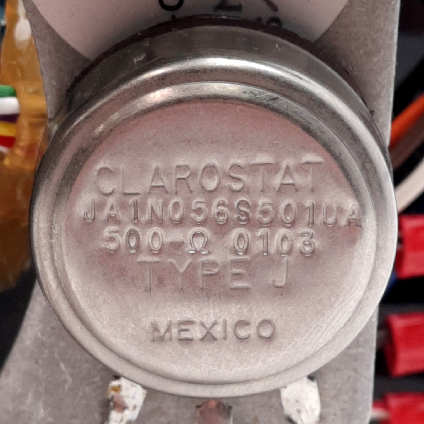 Used PQ Controls M115-1517 Single Axis Joystick, Bidirectional ±30°, 3.92lb Spring