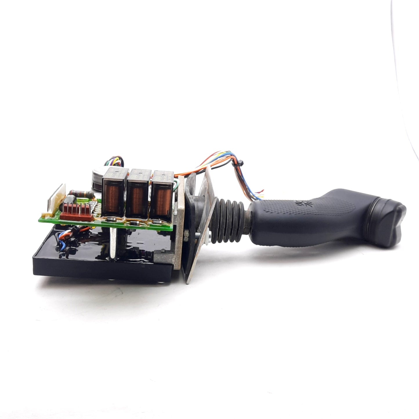 Used PQ Controls M115-1517 Single Axis Joystick, Bidirectional ±30°, 3.92lb Spring