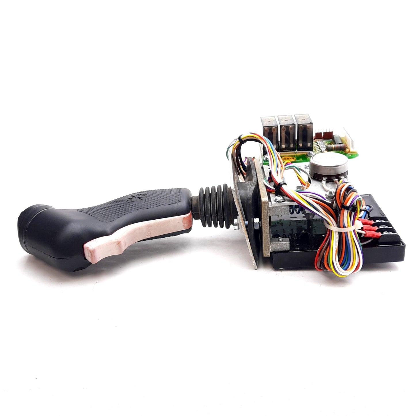 Used PQ Controls M115-1517 Single Axis Joystick, Bidirectional ±30°, 3.92lb Spring