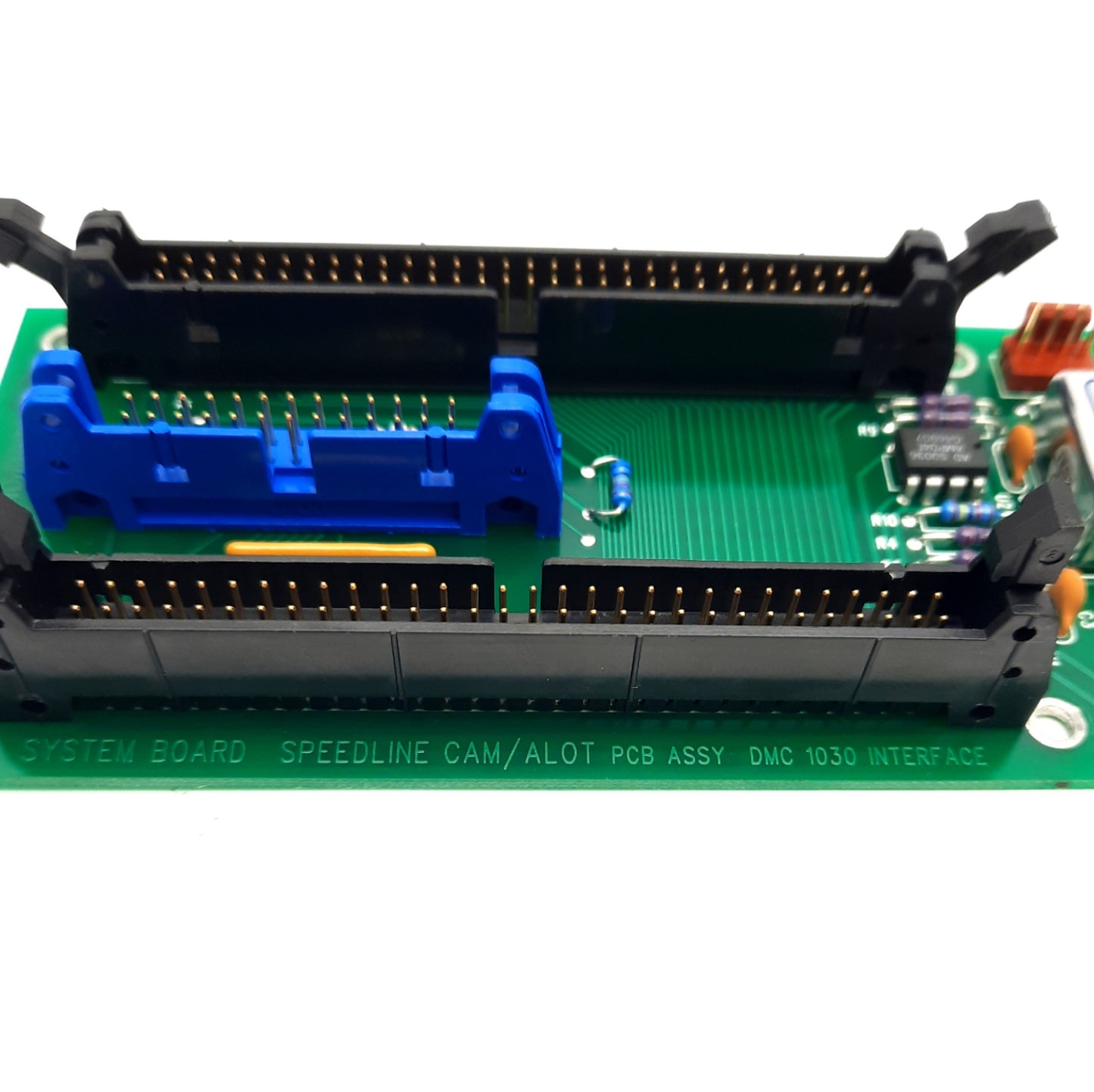 Used SpeedLine Camalot 41317 Rev C DMC 1030 PCB Interface Assembly