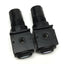 Used Lot of 2 Watts R35-01C QUBE Air Pressure Regulators, 1/8" NPT Ports, 0-125psi