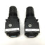 Used Lot of 2 Watts R35-01C QUBE Air Pressure Regulators, 1/8" NPT Ports, 0-125psi