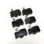 Used Lot of 6 Micro Switch BZ-2RW822-A2 Limit Switches, Roller Lever SPDT, 15A 480VAC