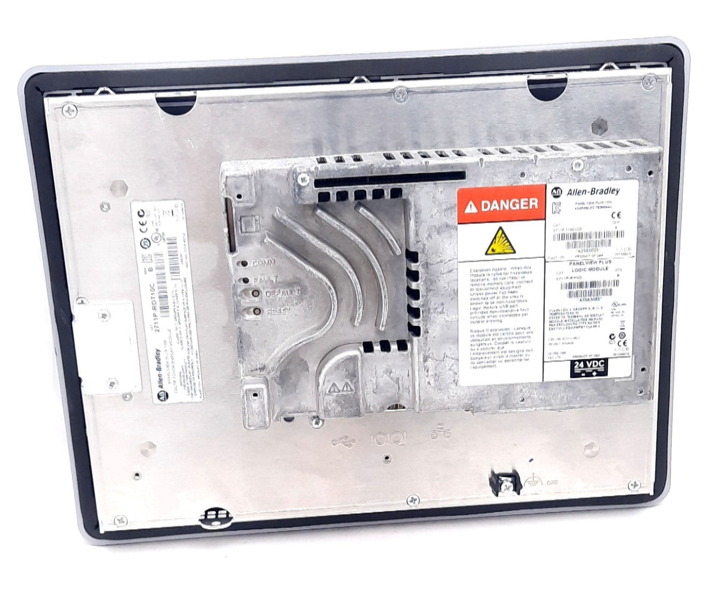 New – Open box Allen Bradley 2711P-T10C4D9 PanelView Plus 1000 HMI 640x 480 18-32VDC 10.4"