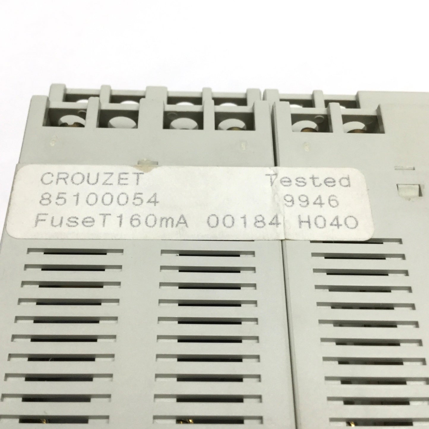 Used Crouzet KNA5 Safety Relay 110VAC, 5NO-1NC, 250VAC 6A Rating