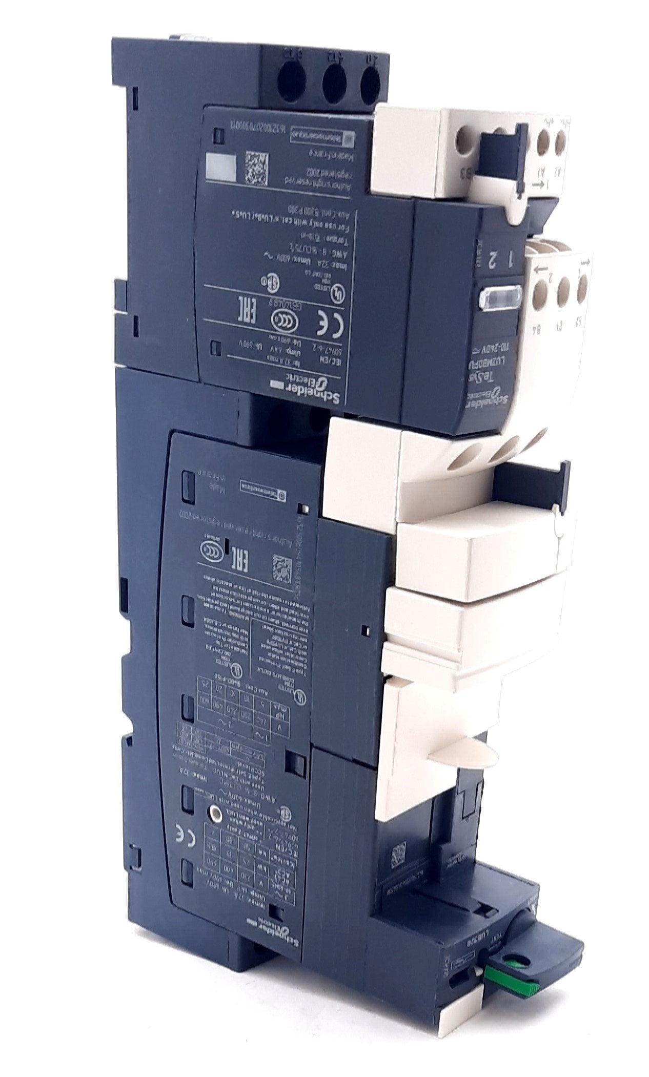 New Schneider Electric LU2B32FU Reverser Power Base 110-240VAC/VDC, 32A, 3 Pole