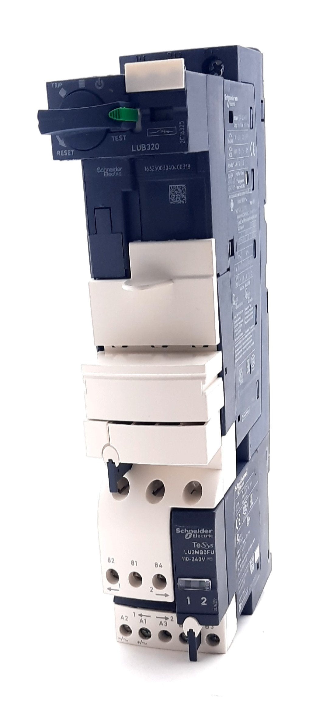 New Schneider Electric LU2B32FU Reverser Power Base 110-240VAC/VDC, 32A, 3 Pole