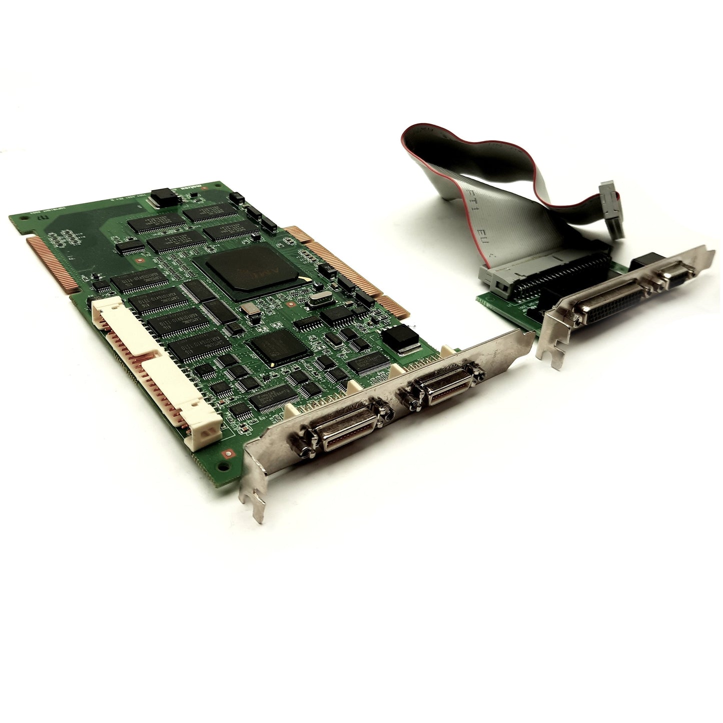 Used Matrox METEOR2-CL/32 Frame Grabber Card PCI 50MHz 2x Camera Link w/I/O Expansion