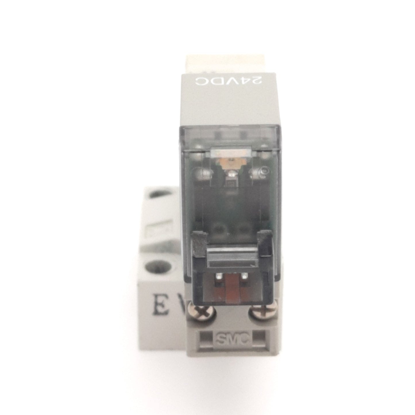 Used SMC SYJ324-5LZ-M5 Solenoid Valve, Normally Open, M5 Ports, 24VDC Coil