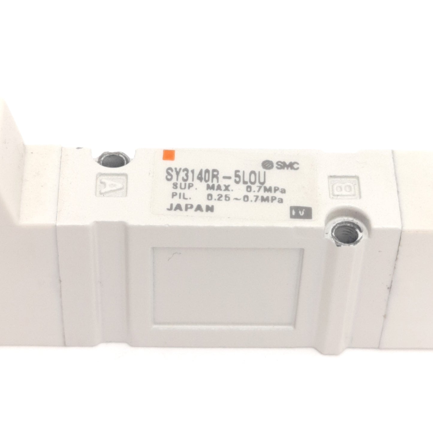Used SMC SY3140R-5LOU Solenoid Valve, 2-Pos Single, 0.7MPa Max, 24V DC Coil