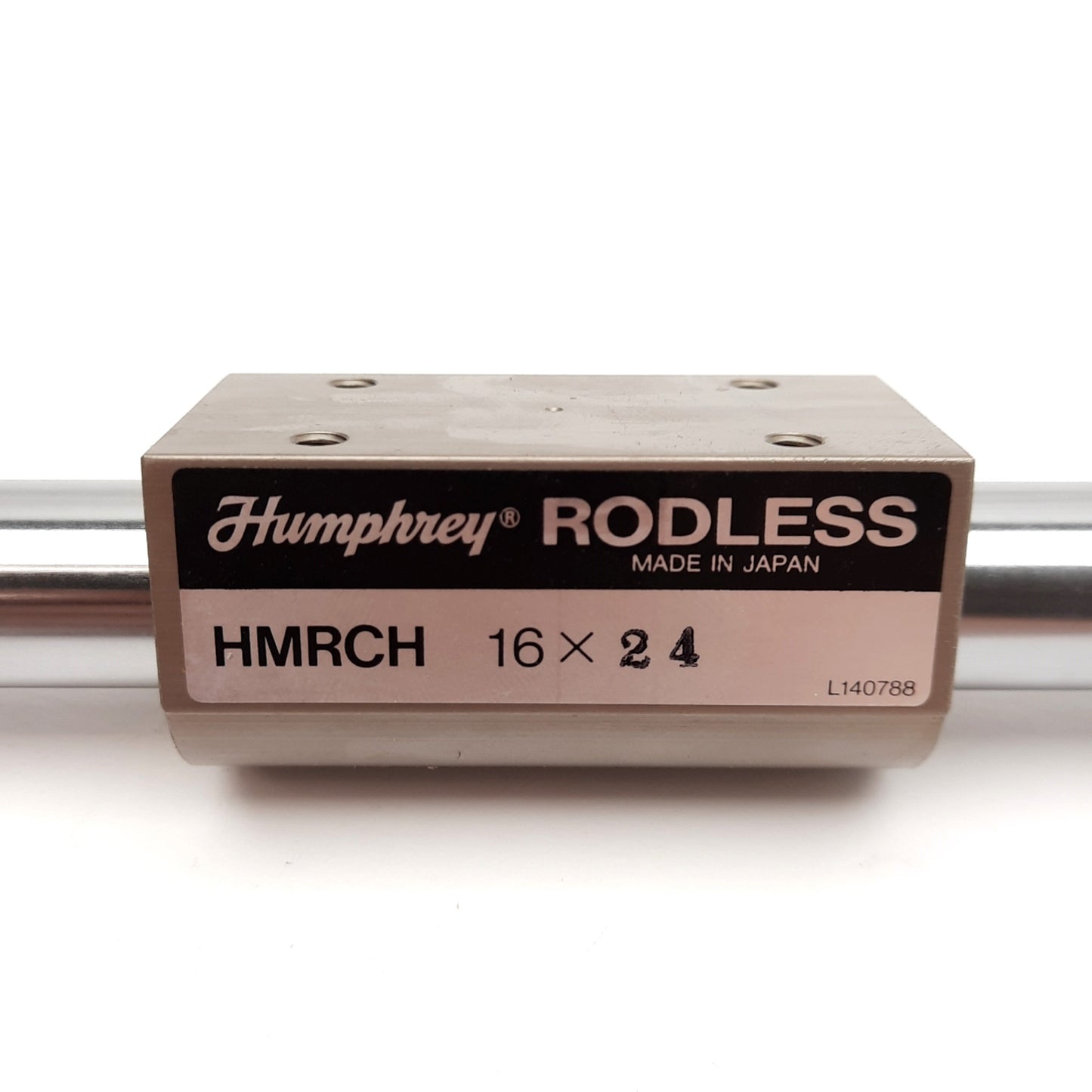 New Humphrey HMRCH Rodless Cylinder 24in Stroke, ø16mm Bore, 20-100psi, 10-32 Ports