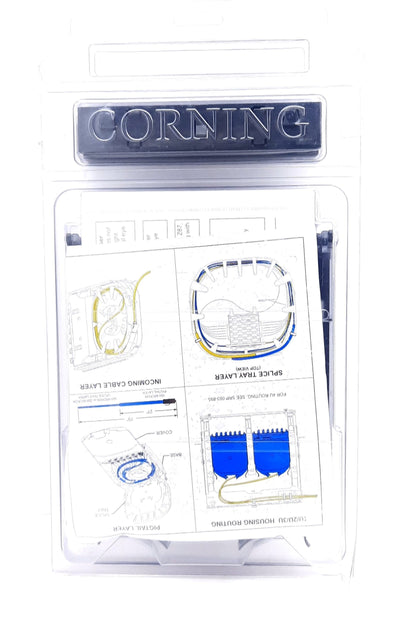 New Corning CCH-CS12-59-P00RE Pigtailed Splice Cassette 12 Fiber 250µm