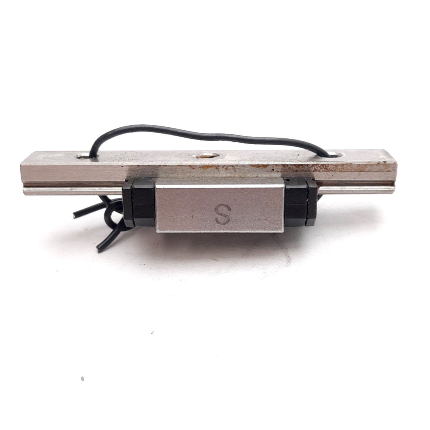 Used NSK LAU09TRS Miniature Linear Slide, 60mm Rail, 30x20x10mm Carriage, 120kgf Load