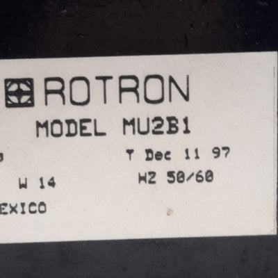 Used Comair Rotron MU2B1 Tubeaxial Fan, 115VAC 14W, 120mm x120mm, 102CFM, 45.1dB