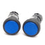 Used Lot of 2 Idec HW1P-FQDS-24V Pilot Light, 22mm, Blue, 5-30V Lamp 1W, HW-P