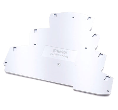 New – Open box Lot of 49 Phoenix Contact D-PT 4-PE/3AL Terminal End Cover 104.5mmx92mmx2.2mm