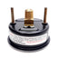 New Omega PGP-25B-160 Pressure Gauge, 0-160 PSI, 1/4in NPT, 2.875in Diameter