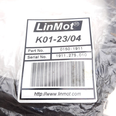 New LinMot K01-23/04 Motor Cable, D-Sub 9-Pin Male to D-Sub 9-Pin Female, 4m Long