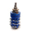 Used Cole Switch F3630-105-03 Rotary Switch, 1-Pole, 5-Pos, 6 Amp Rating, 1/2" Shaft