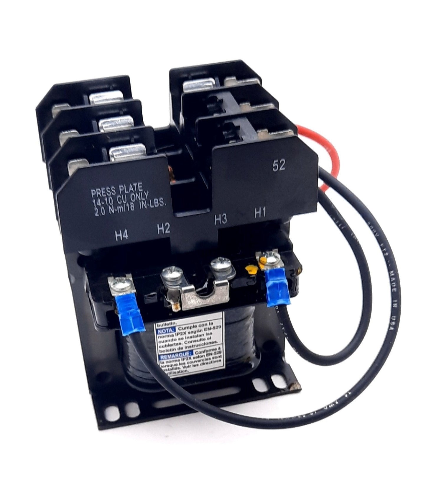 New Square D 9070TF50D1 Industrial Control Transformer Phase 1 240VAC, 480VAC 50VA