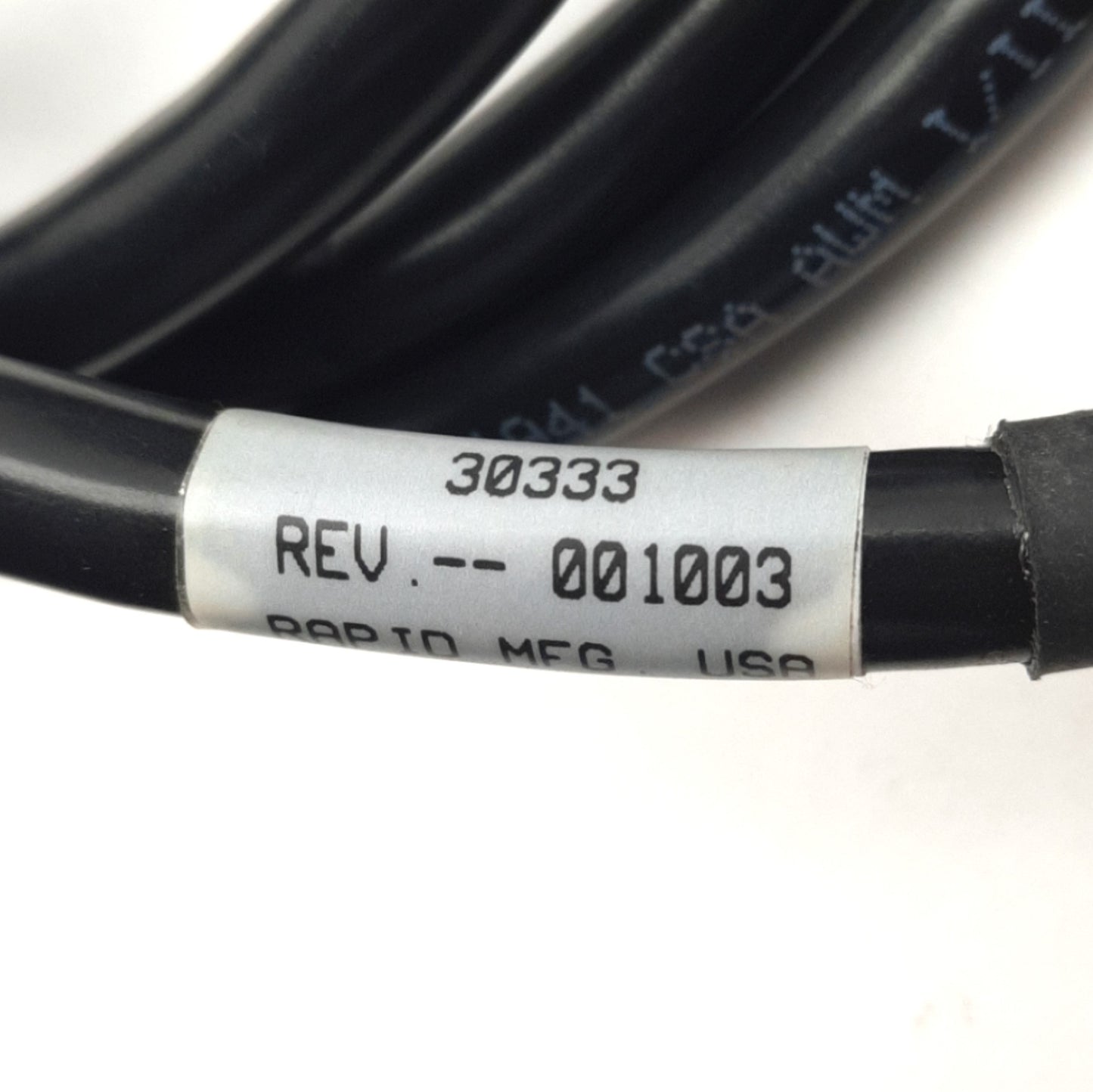 Used Rapid Mfg. 30333 / 001003 26-Pin Ribbon Cable For Model 1818 Glue Dispensers