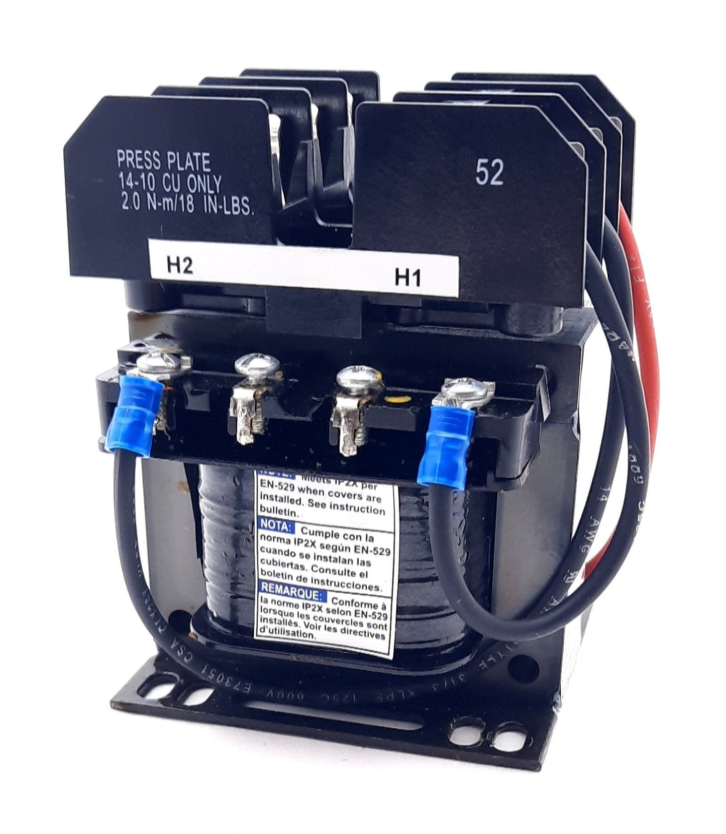 New Square D 9070TF50D3 Industrial Control Transformer 1 Phase, 208VAC, 120VAC, 50VA