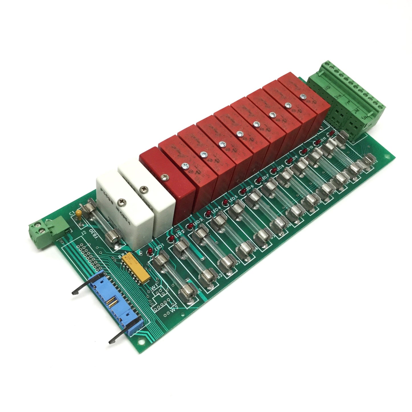 Used Cencorp 710-3001-100 I/O Solid State Relay Module Circuit Board, 12-Channel