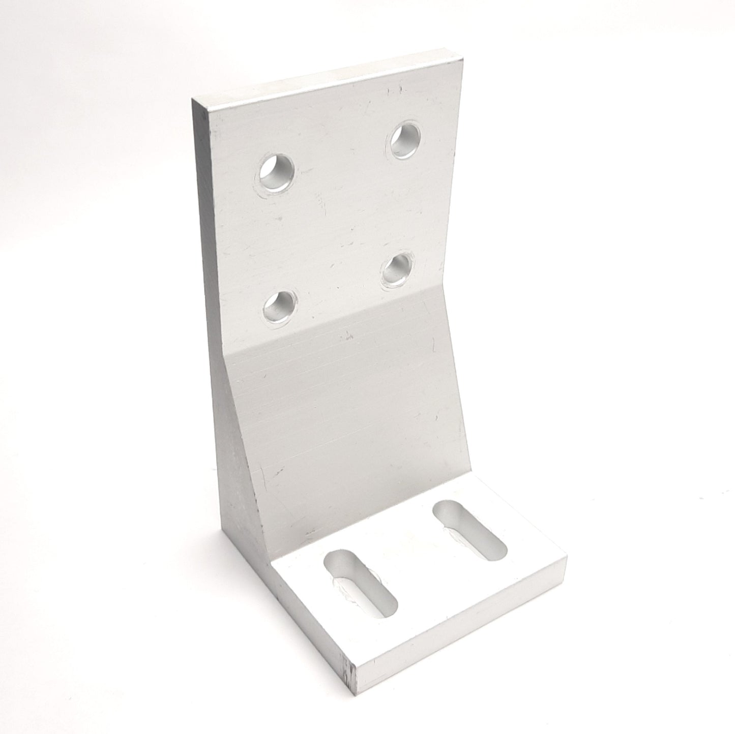 Used Lot of 4 Parker 27-058 Floor Mounting Bracket, 40 Series Aluminum Extrusion