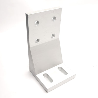 Used Lot of 4 Parker 27-058 Floor Mounting Bracket, 40 Series Aluminum Extrusion