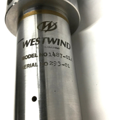 Used Westwind 1487-01A Air Bearing Rotary Spindle Motor From Cencorp Router 50,000RPM
