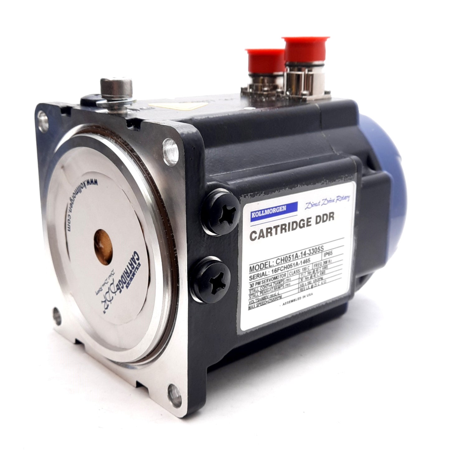 Used Kollmorgen CH051A-14-3305S Cartridge DDR, 3PH 480VAC 4.75Arms, 138x138mm Flange